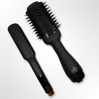 Hot Air Brush & Satin Straightener