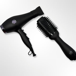 Hot Air Brush & Salon Hair Dryer